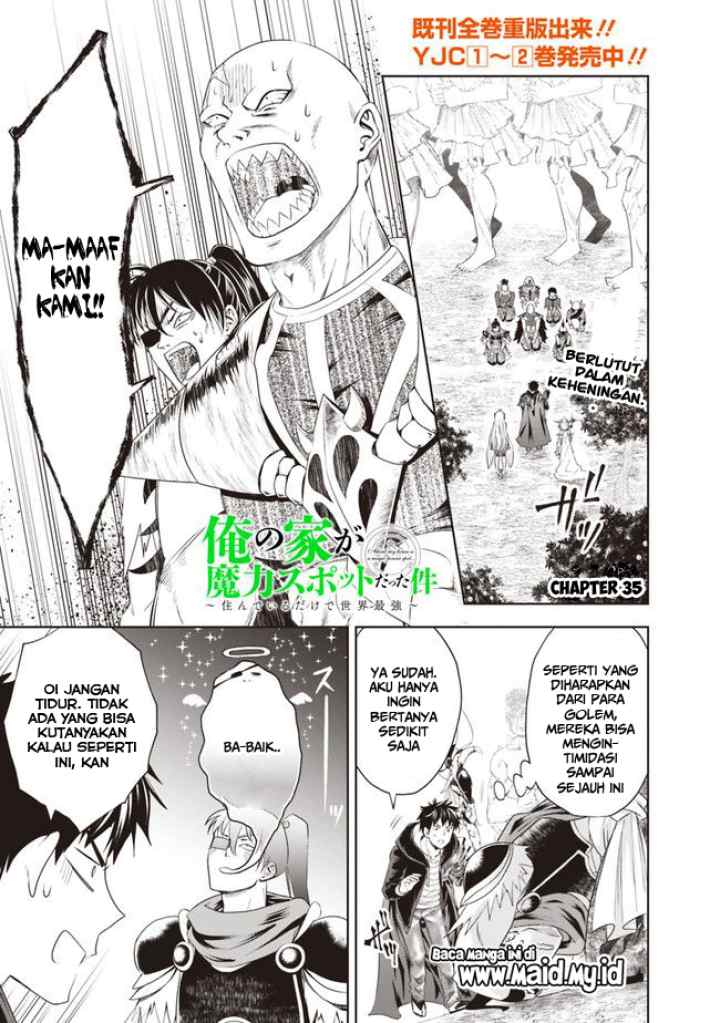 Ore No Ie Ga Maryoku Spot Datta Ken: Sundeiru Dake De Sekai Saikyou chapter 35 halaman 4