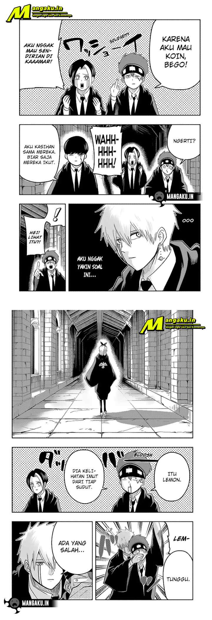 Mashle: Magic and Muscles chapter 21 halaman 7