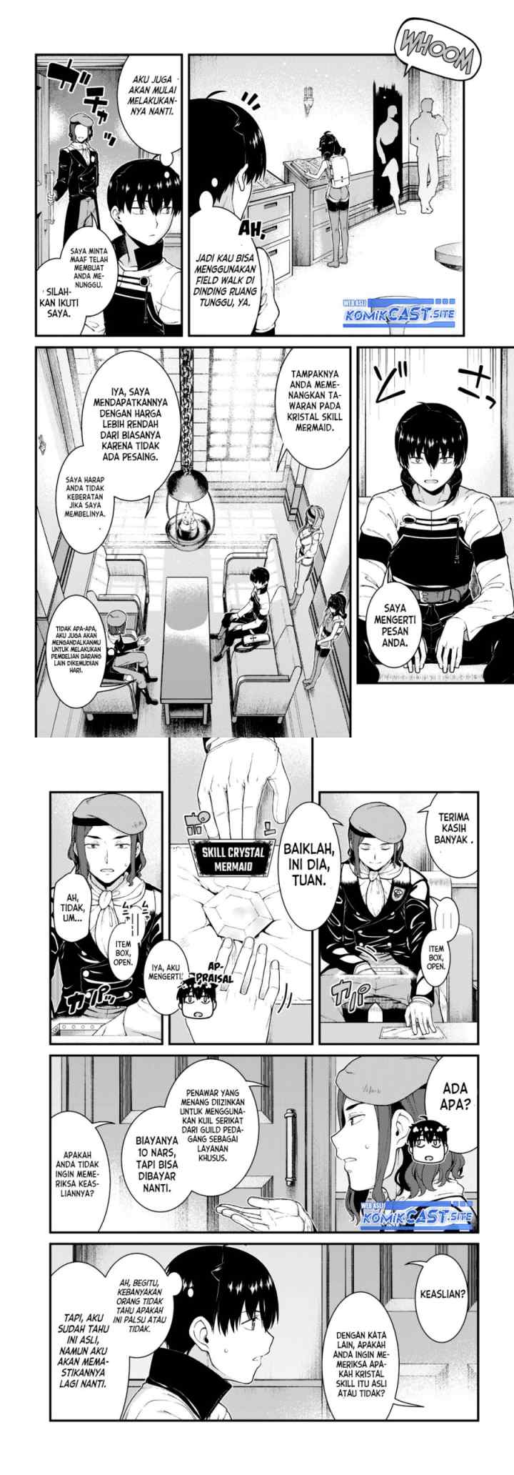 Isekai Meikyuu de Harem wo chapter 66 halaman 7