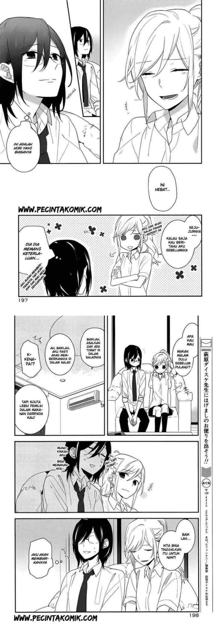 Horimiya chapter 22 halaman 14