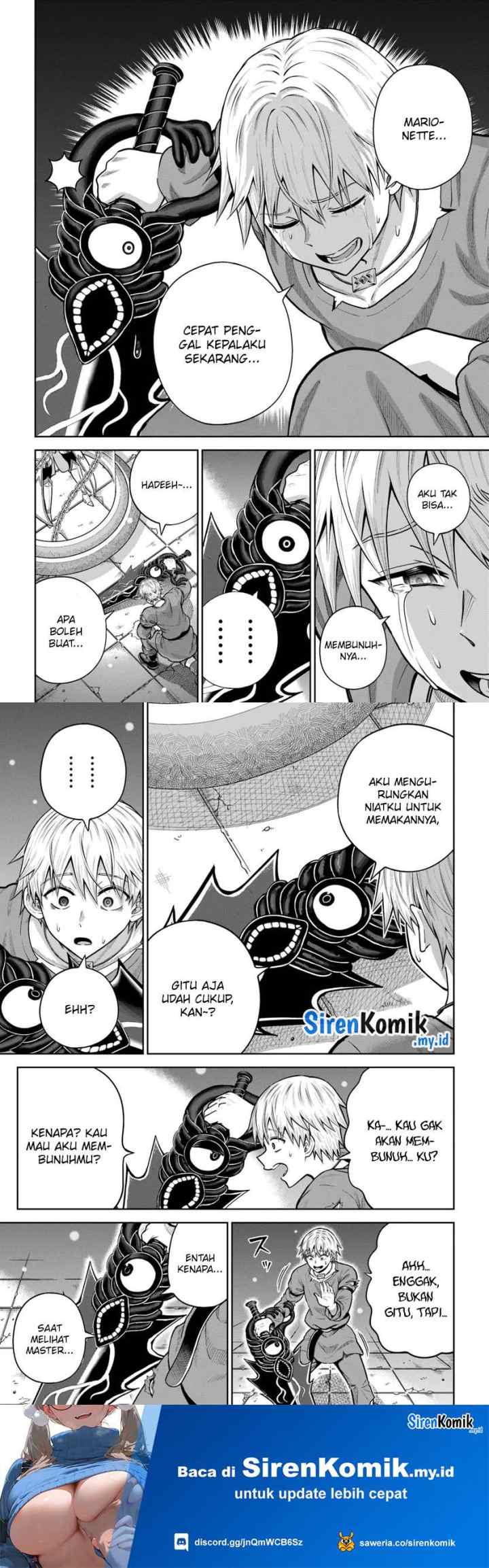 Dungeon ni Hisomu Yandere na Kanojo ni Ore wa Nando mo Korosareru chapter 17 halaman 8