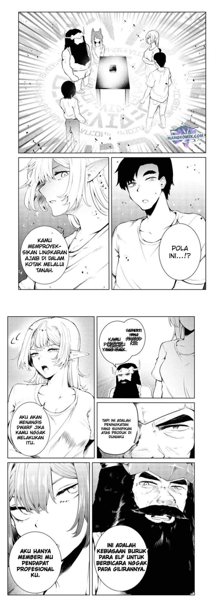 Mujintou De Elf to Kyoudou Seikatsu chapter 22 halaman 4