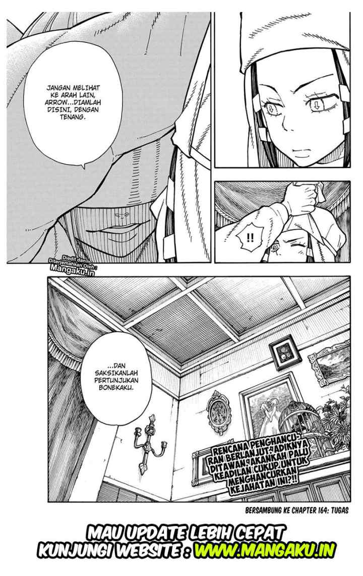 Enen no Shouboutai chapter 163 halaman 19