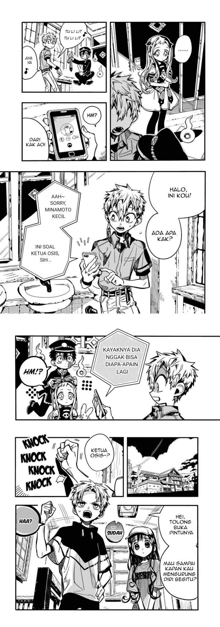 Jibaku Shounen Hanako-kun chapter 96 halaman 6