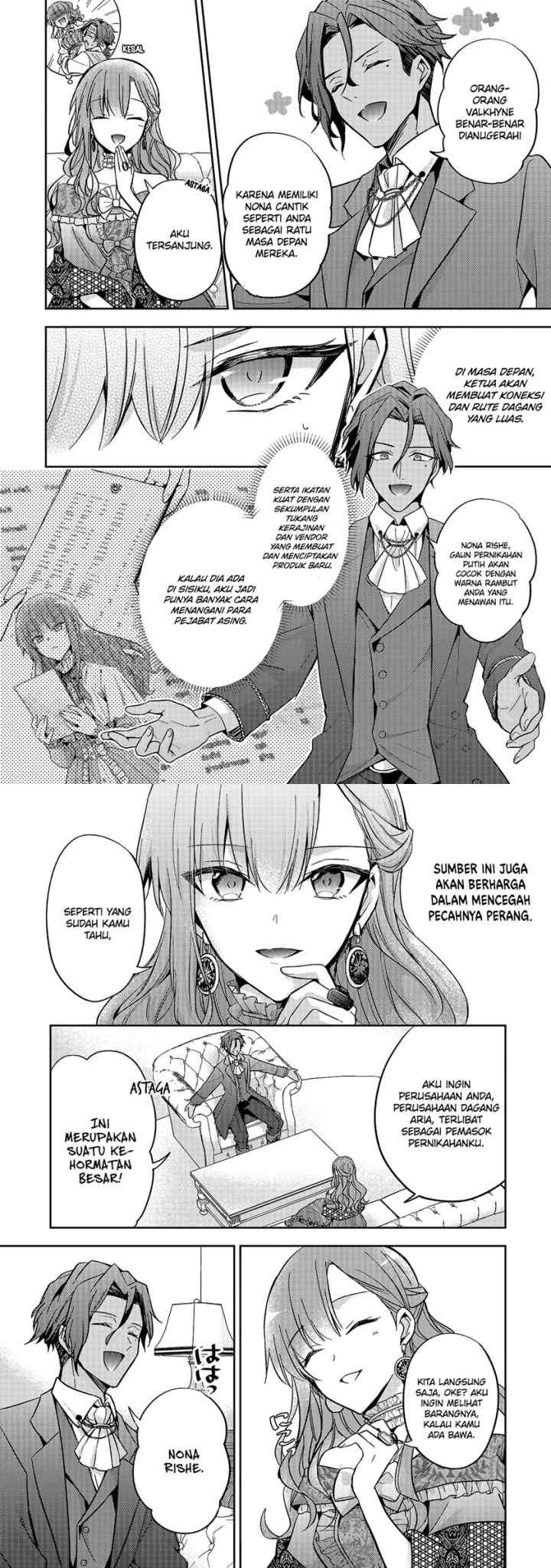 The Villainess Wants to Enjoy a Carefree Married Life in a Former Enemy Country in Her Seventh Loop! chapter 7 halaman 14