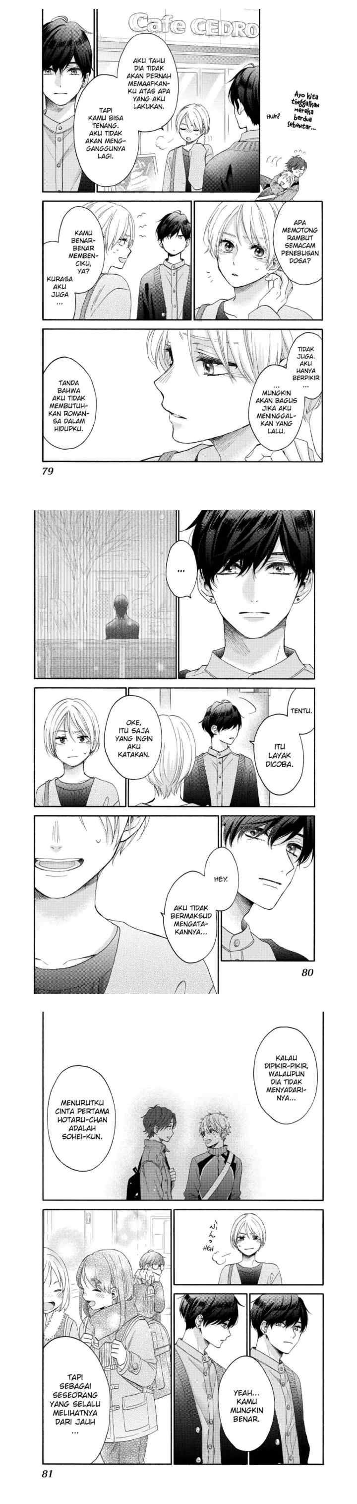 Hananoi-kun to Koi no Yamai chapter 43 halaman 11