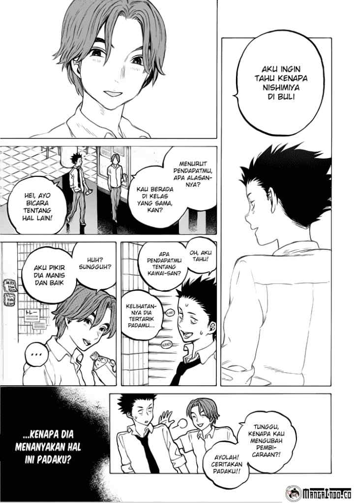 Koe no Katachi chapter 37 halaman 12