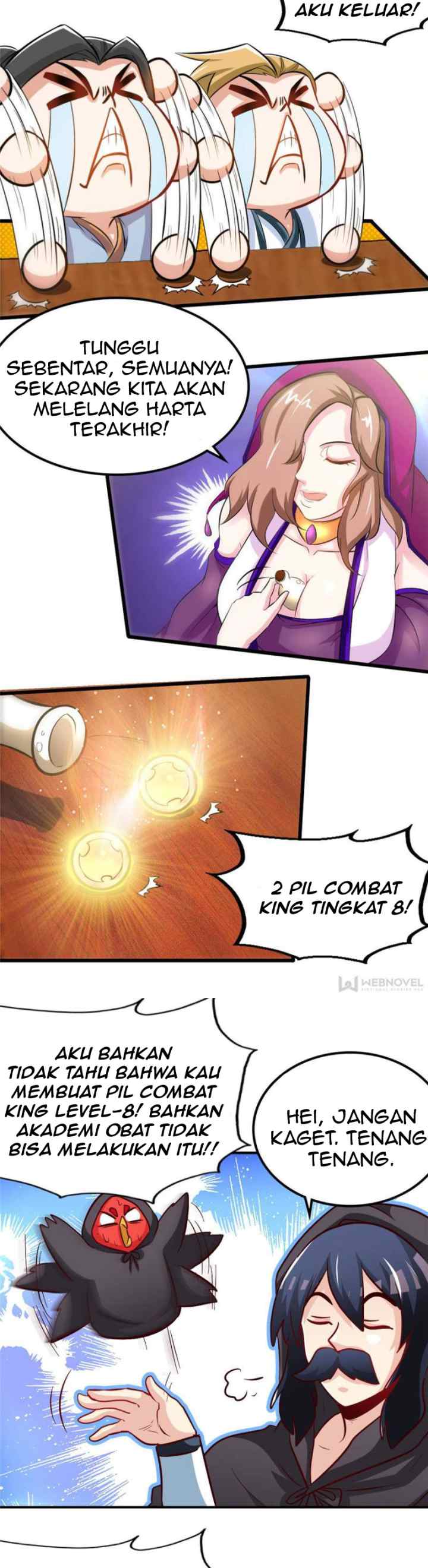 Born to Be a God chapter 123 halaman 9