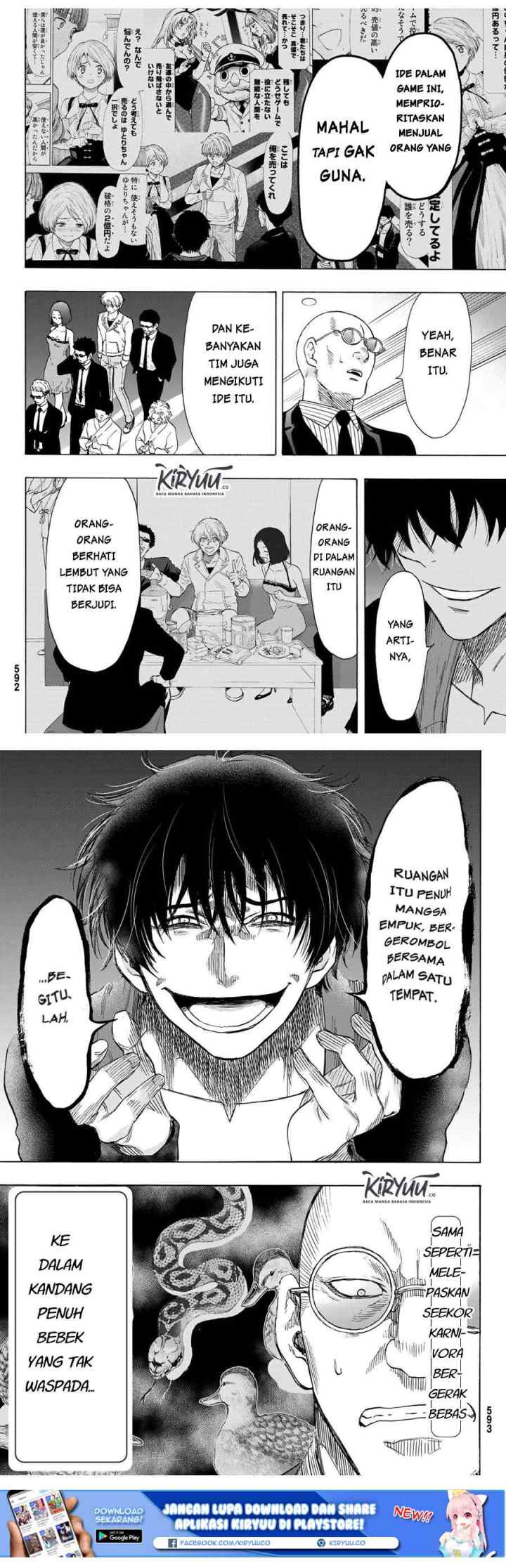 Tomodachi Game chapter 65 halaman 11
