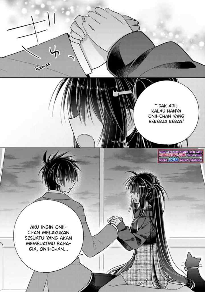 Siscon Ani to Brocon Imouto ga Shoujiki ni Nattara chapter 38 halaman 5