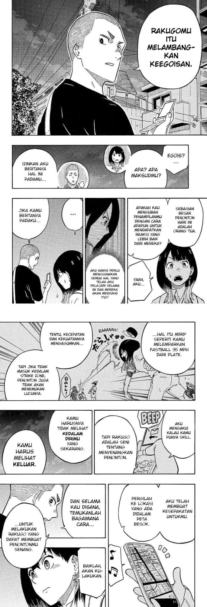 Akane Banashi chapter 6 halaman 11