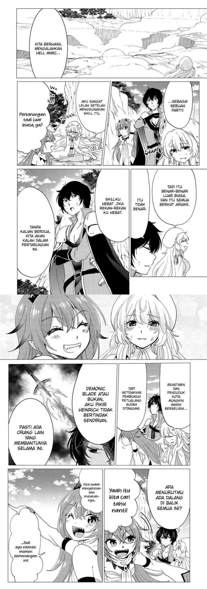 Yuusha Party wo Tsuihou sareta Ore daga, Ore kara Sudattekureta you de Ureshii. ……nanode Dai Seijo, Omae ni Ottekorarete wa Komaru no daga? chapter 23 halaman 11