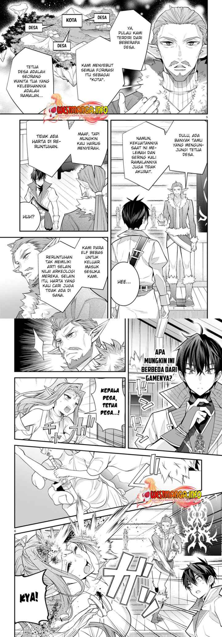 Otome Game Sekai wa Mob ni Kibishii Sekai Desu chapter 41 halaman 4