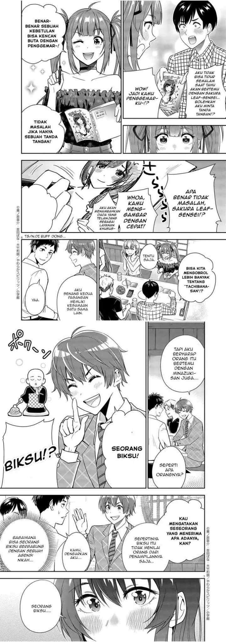 Kekkon ga Zentei no Love Comedy chapter 7 halaman 4