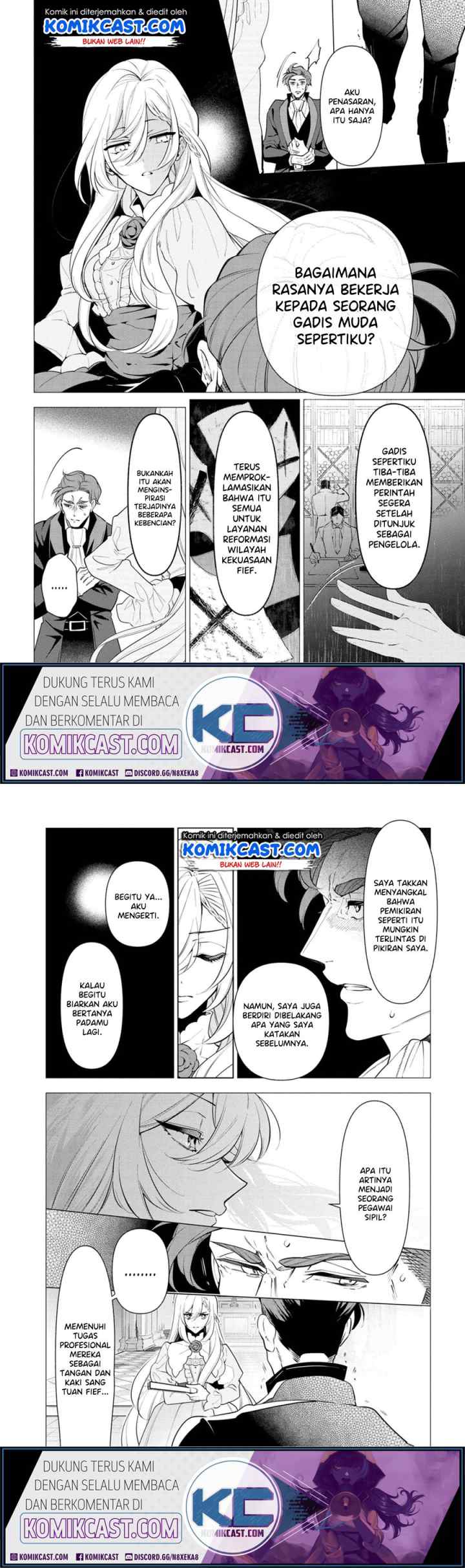 Koushaku Reijou no Tashinami chapter 55 halaman 12