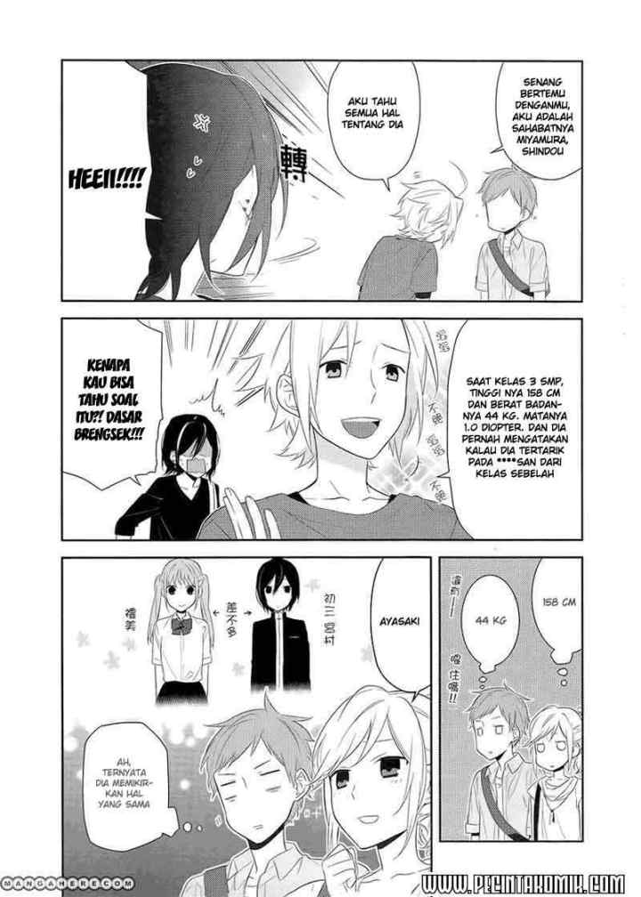 Horimiya chapter 19 halaman 8