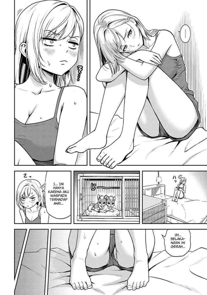 Toshiue Elite Onna Kishi Ga Boku No Mae De Dake Kawaii chapter 17.2 halaman 6