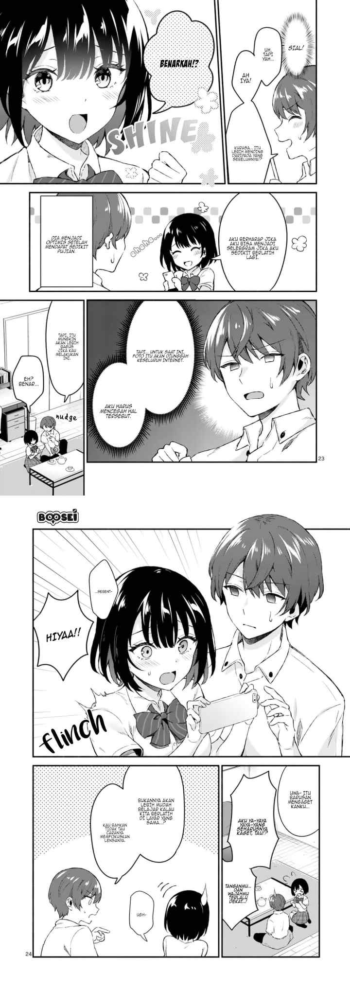 Shiotaiou no Sato-san ga Ore ni dake Amai chapter 1 halaman 12