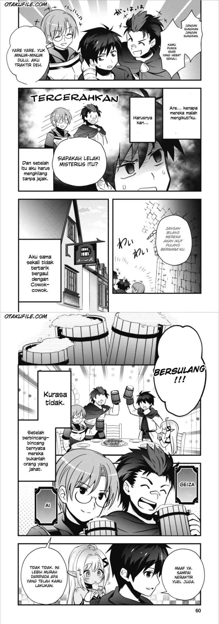 Isekai no Meikyuu Toshi de Chiyu Mahoutsukai Yattemasu chapter 2 halaman 13