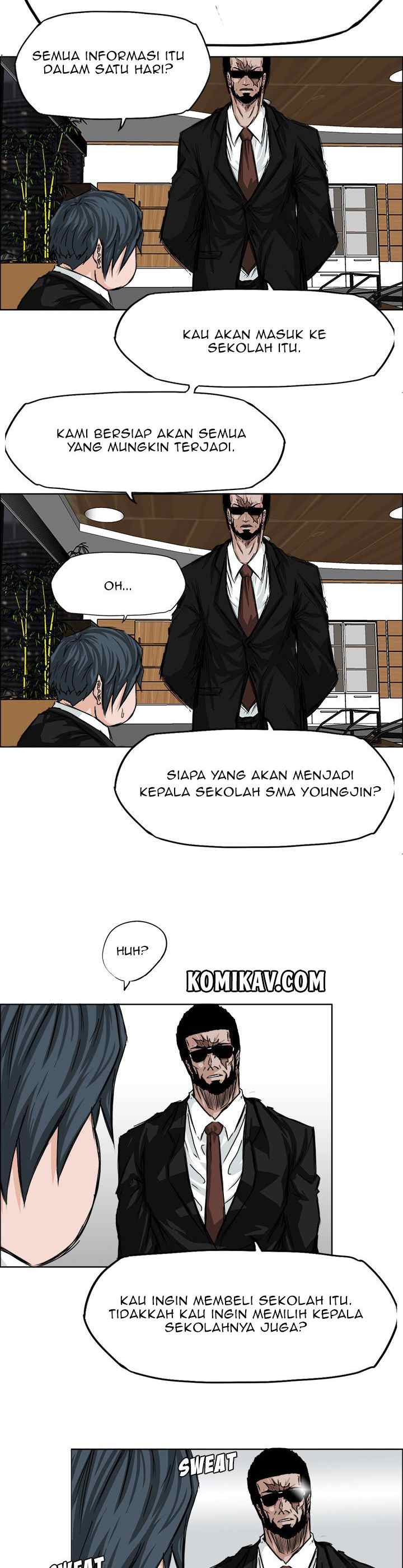 Boss in School chapter 24 halaman 18