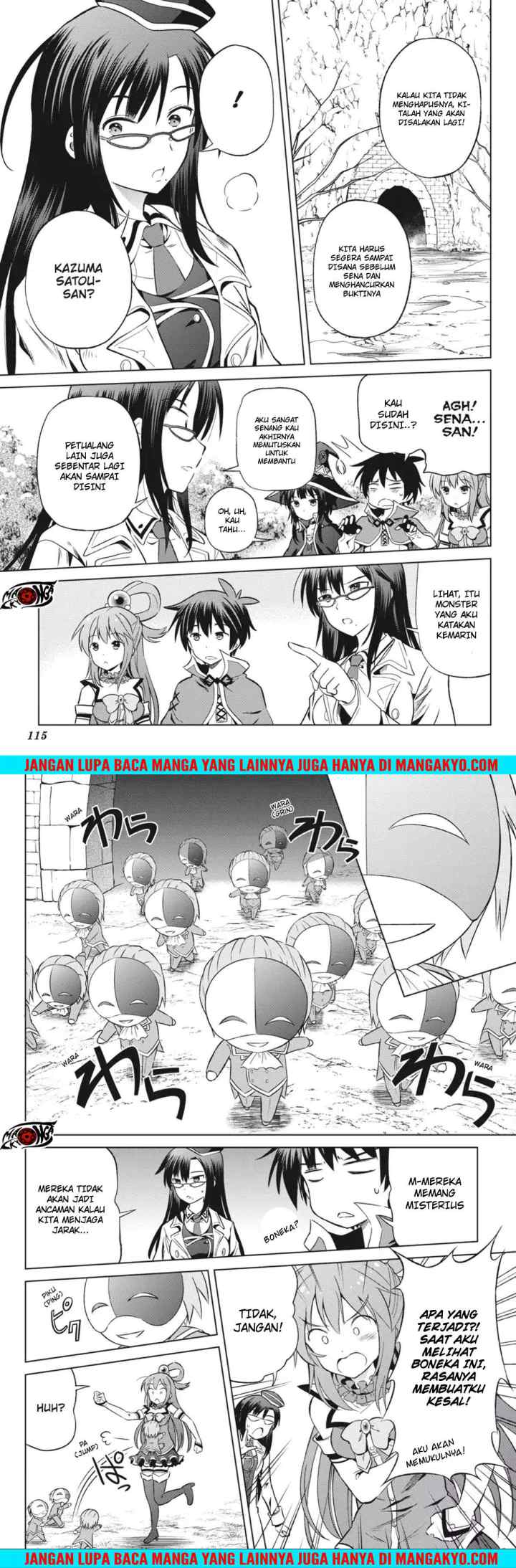 Kono Subarashii Sekai ni Shukufuku o! chapter 29 halaman 4
