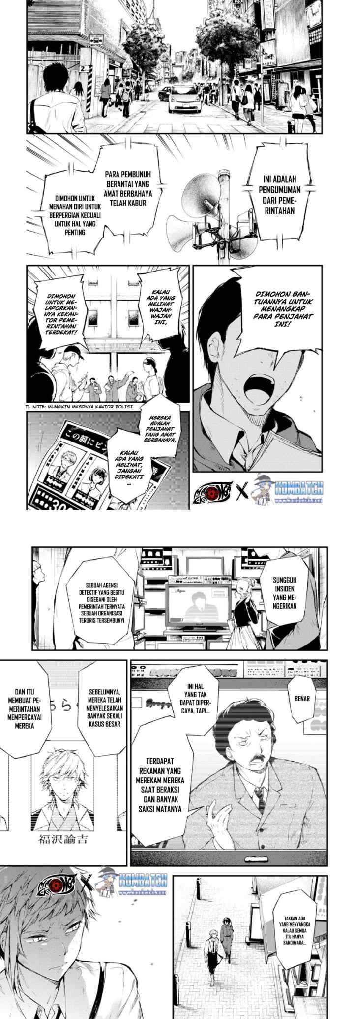 Bungou Stray Dogs chapter 62 halaman 4