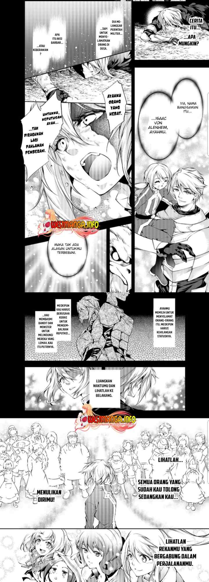 Kamigami ni Sodaterare Shimo no, Saikyou to Naru chapter 25.2 halaman 5