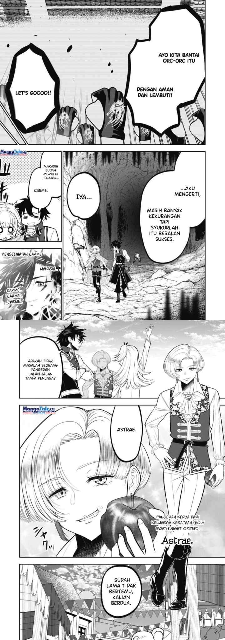 Saikyou Kenshi, Saiteihen Kishidan de Funsenchuu ~Orc wo Chi no Hate Made Oitsumete Zettai ni Shimatsu suru dake no Kantan? Nao Shigotodesu~ chapter 4 halaman 6