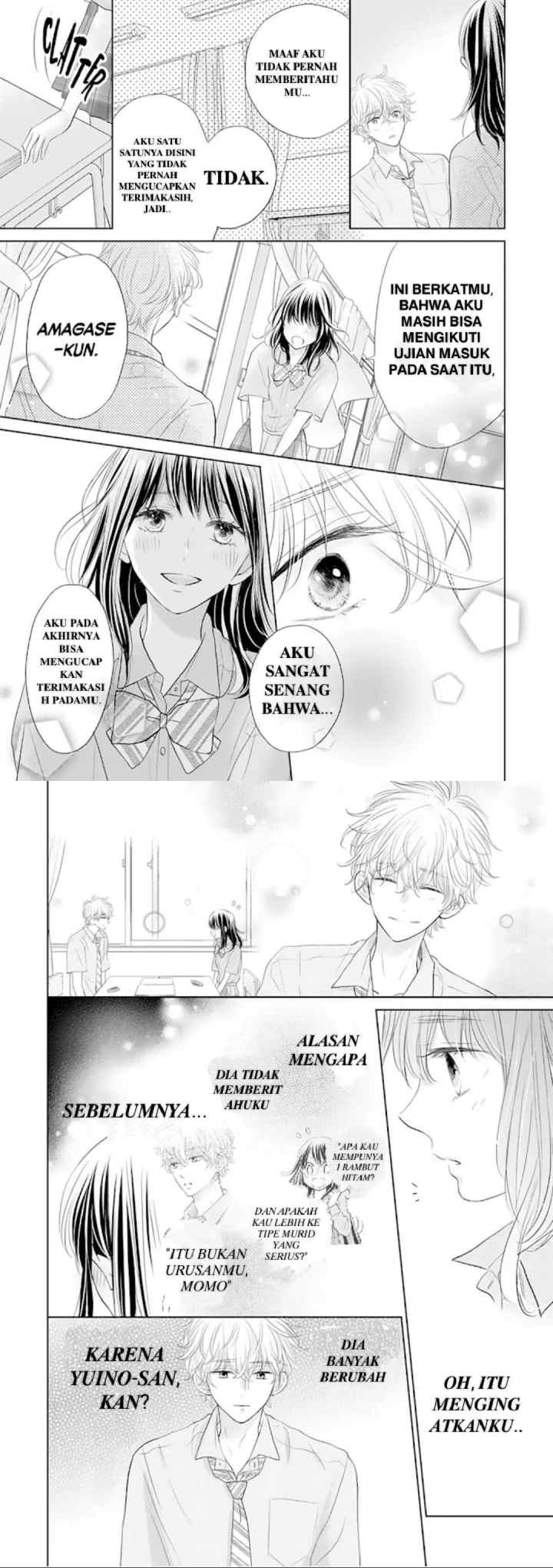 Amagase-kun wa Amayaka Shite Kurenai chapter 14 halaman 9