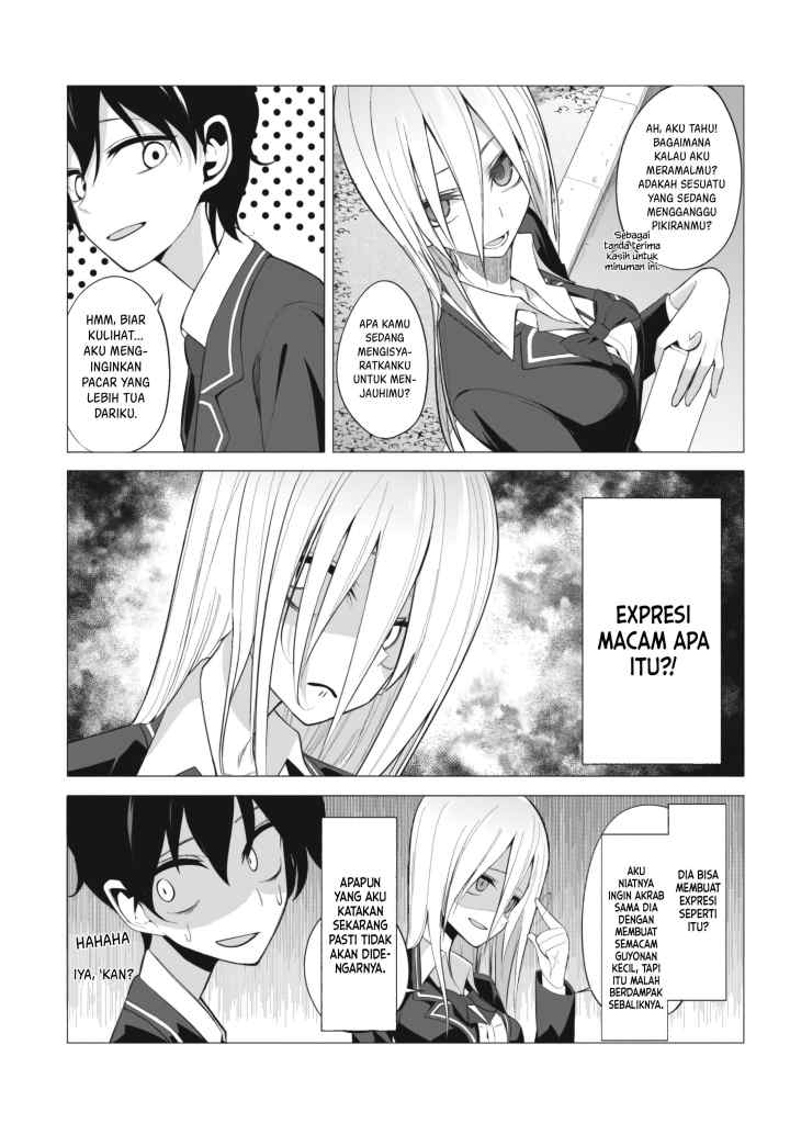 Mizuki-senpai no Koi Uranai chapter 1 halaman 8
