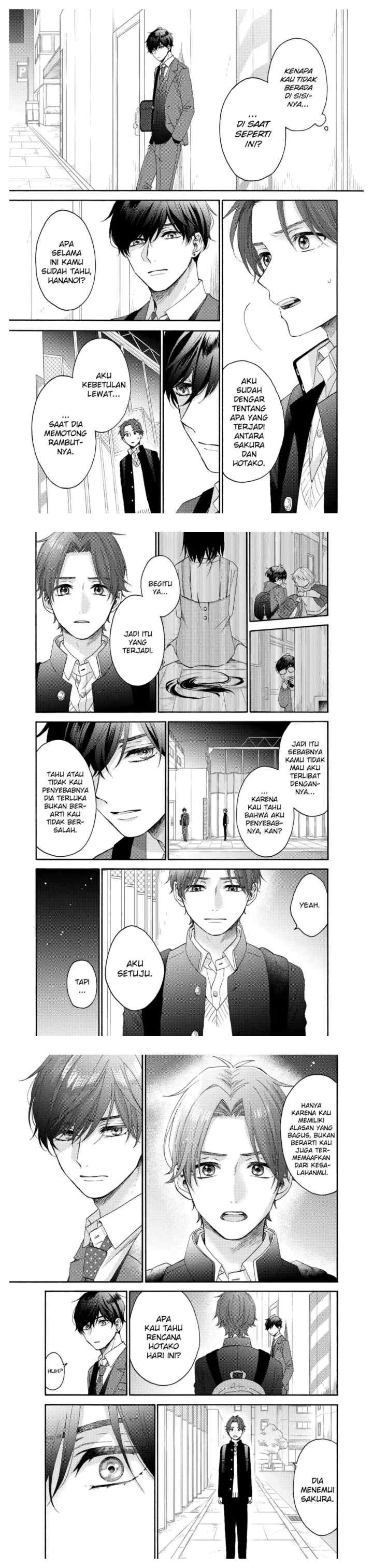 Hananoi-kun to Koi no Yamai chapter 42 halaman 4