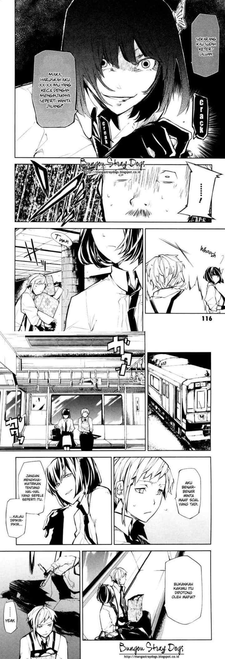 Bungou Stray Dogs chapter 7 halaman 9