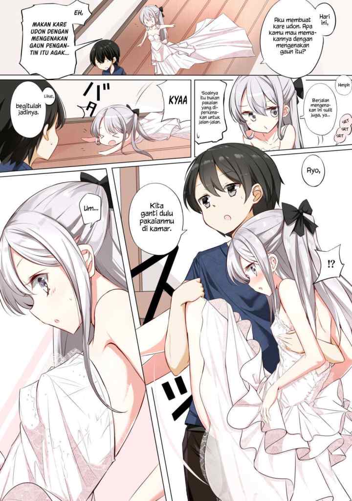 Imouto ga Ichi Nichi Ikka Shika Me wo Awasete Kurenai chapter 5 halaman 4