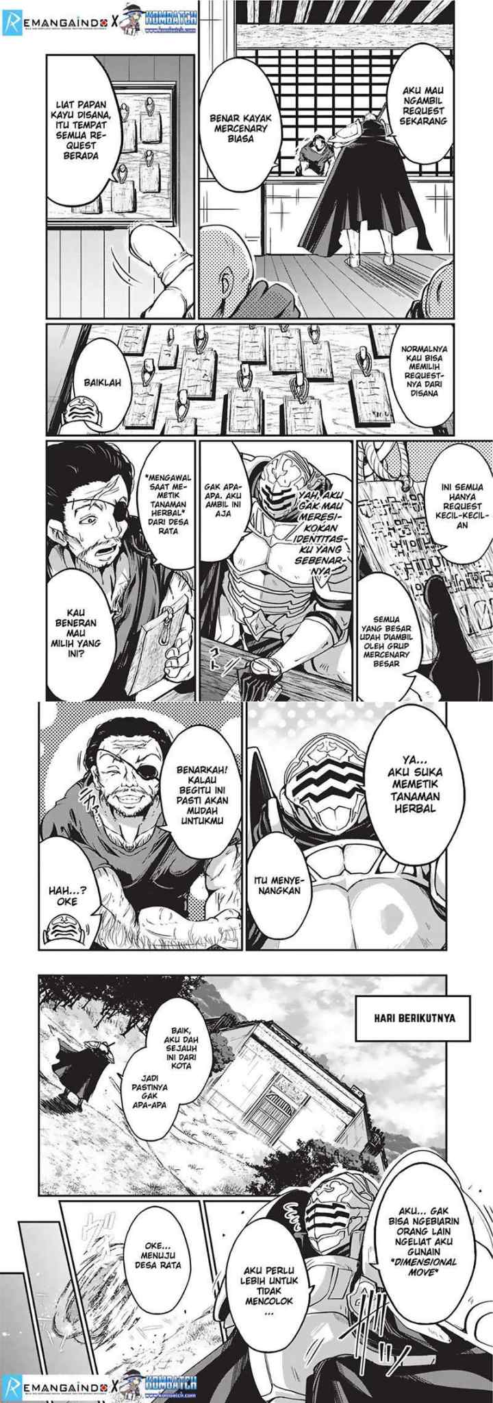Gaikotsu Kishi-sama, Tadaima Isekai e Odekakechuu chapter 2 halaman 7