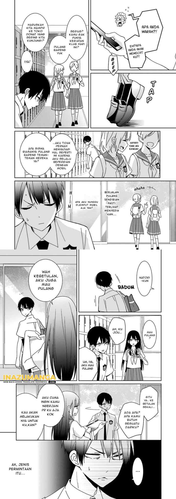 Mitsuru Bocchan wa Bocchi chapter 4 halaman 8