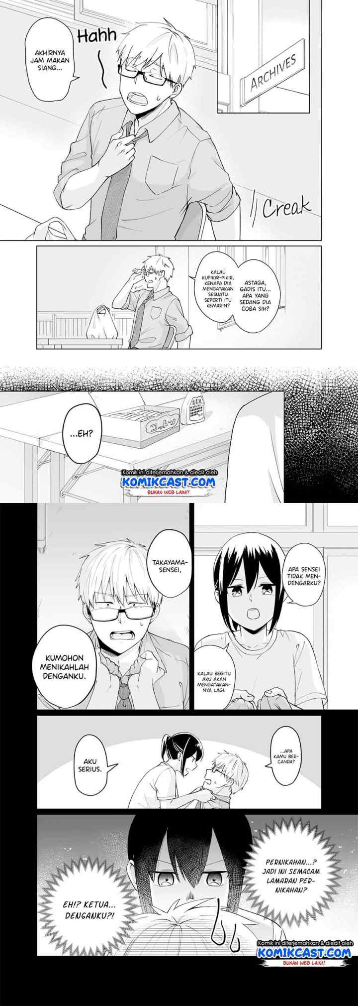 Oshieko Kara Nigerarenai chapter 2 halaman 7