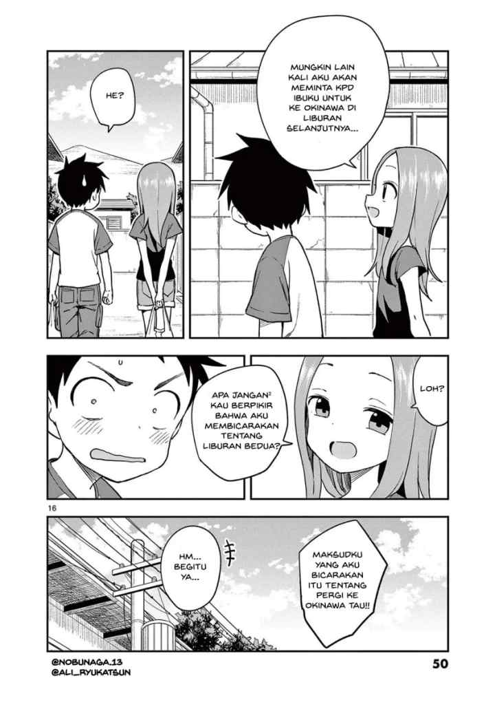 Karakai Jouzu no Takagi-san chapter 154 halaman 17