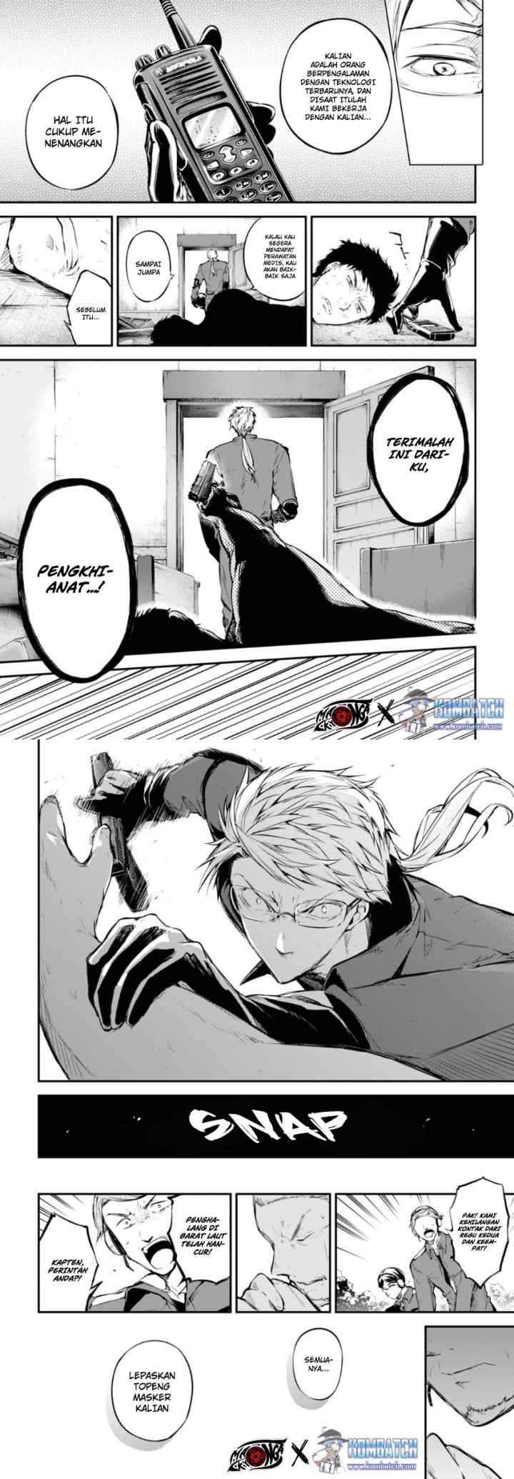 Bungou Stray Dogs chapter 59 halaman 12