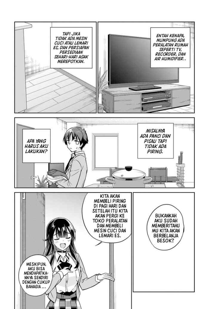 Ryoushin no Shakkin wo Katagawari Shite Morau Jouken wa Nihon'ichi Kawaii Joshikousei to Issho ni Kurasu Koto Deshita chapter 6 halaman 10