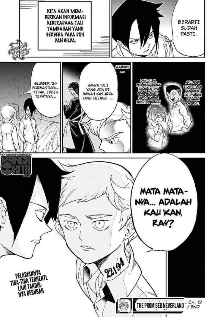 Yakusoku no Neverland chapter 12 halaman 20