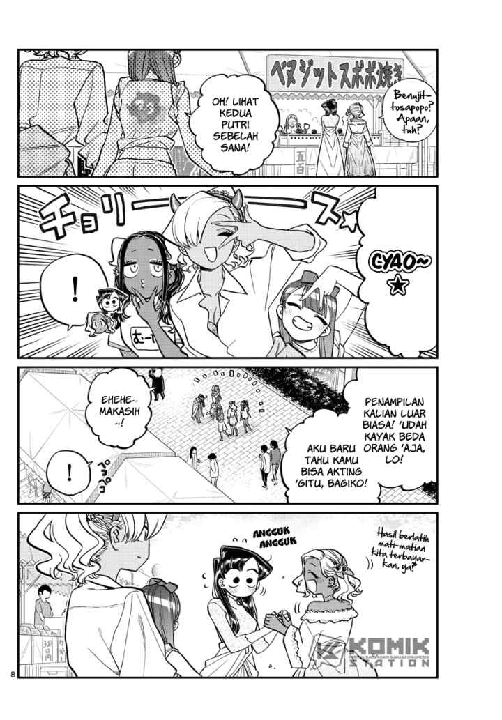 Komi-san wa Komyushou Desu chapter 225 halaman 9
