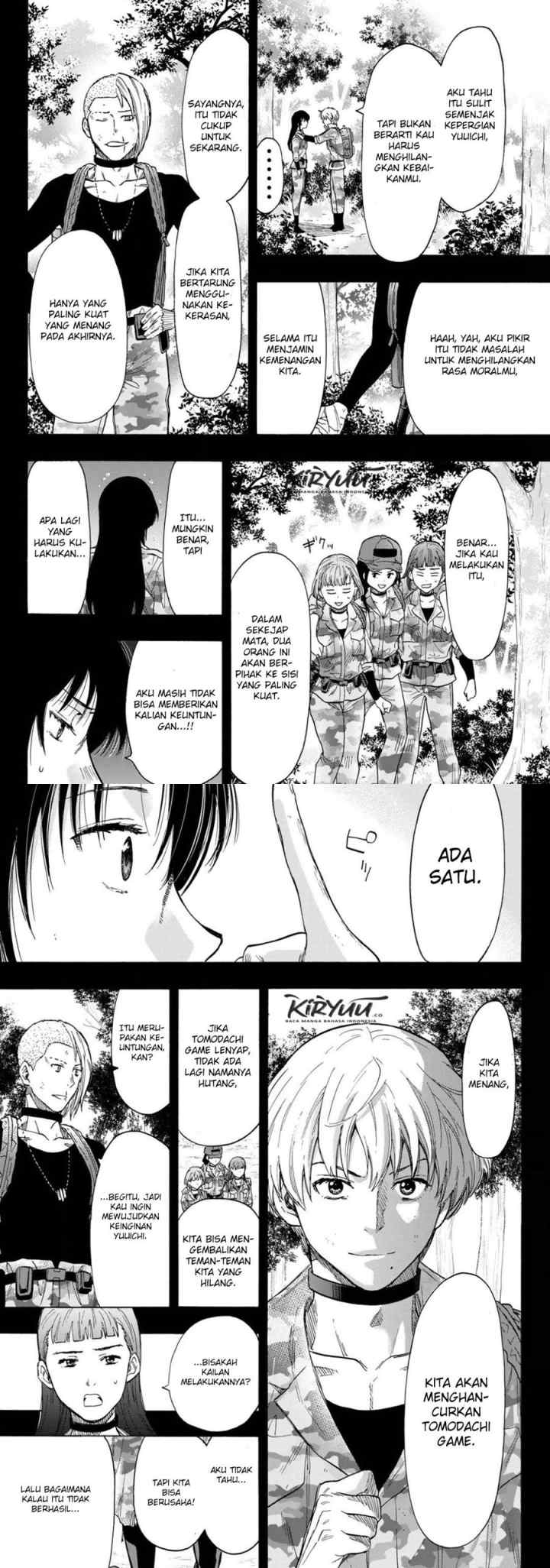 Tomodachi Game chapter 80 halaman 14