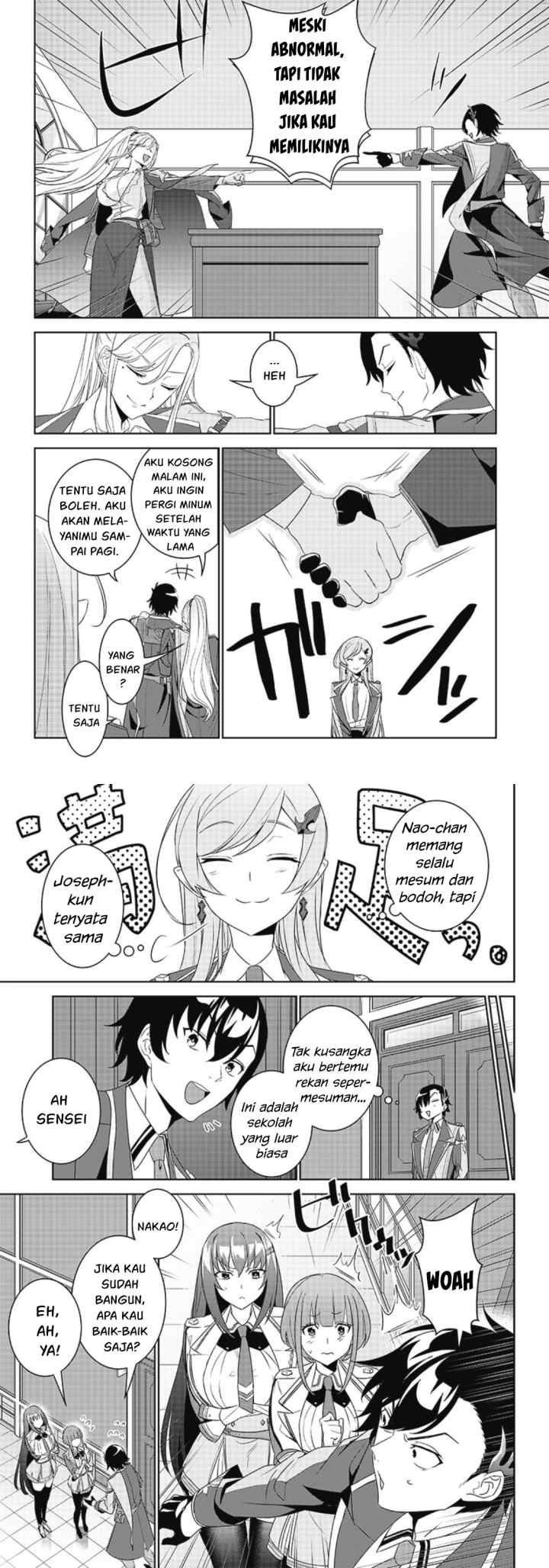 Matei Kyoushi to Juuzoku Shoujo no Haitoku Keiyaku chapter 3.1 halaman 8