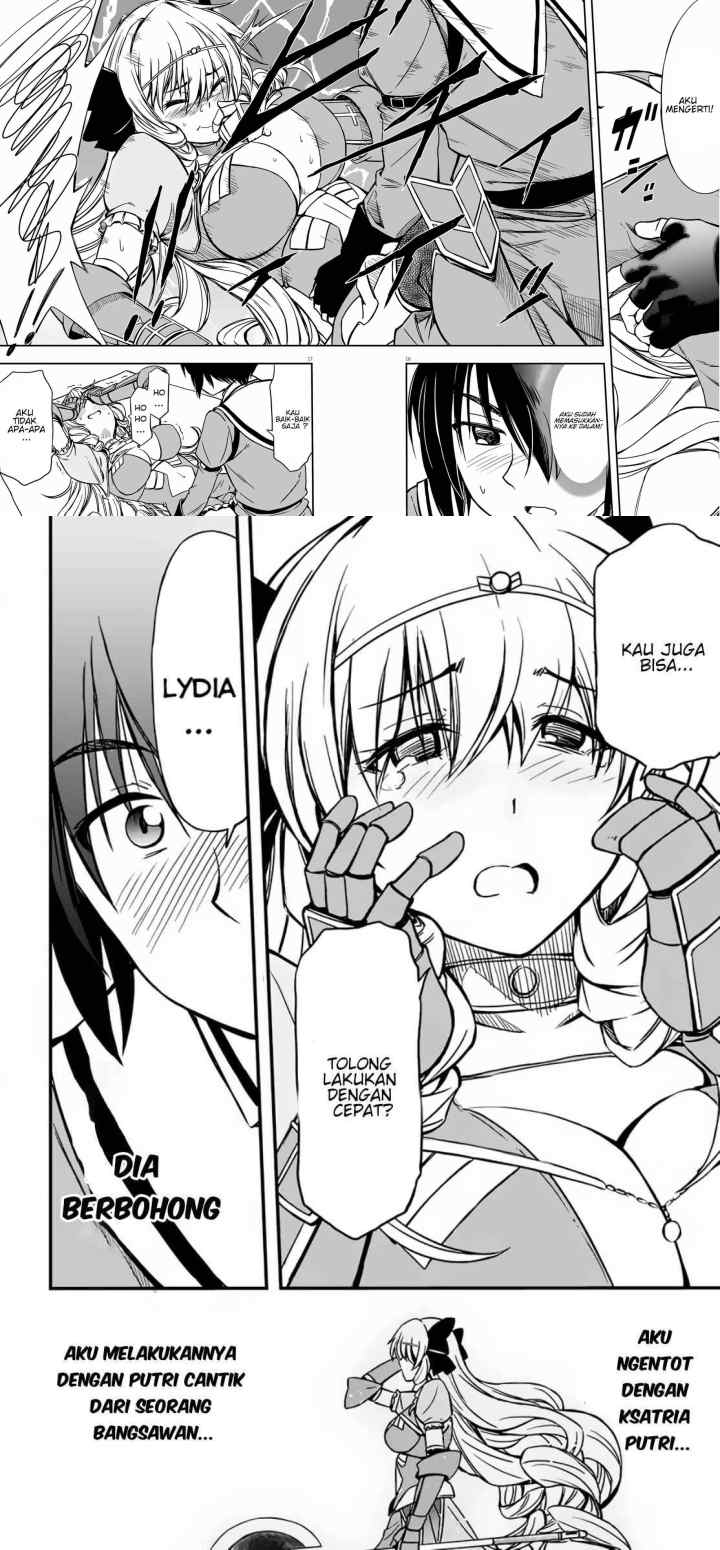 Hazure Akamadoushi ha Kenjyatime ni Musou suru chapter 6 halaman 9