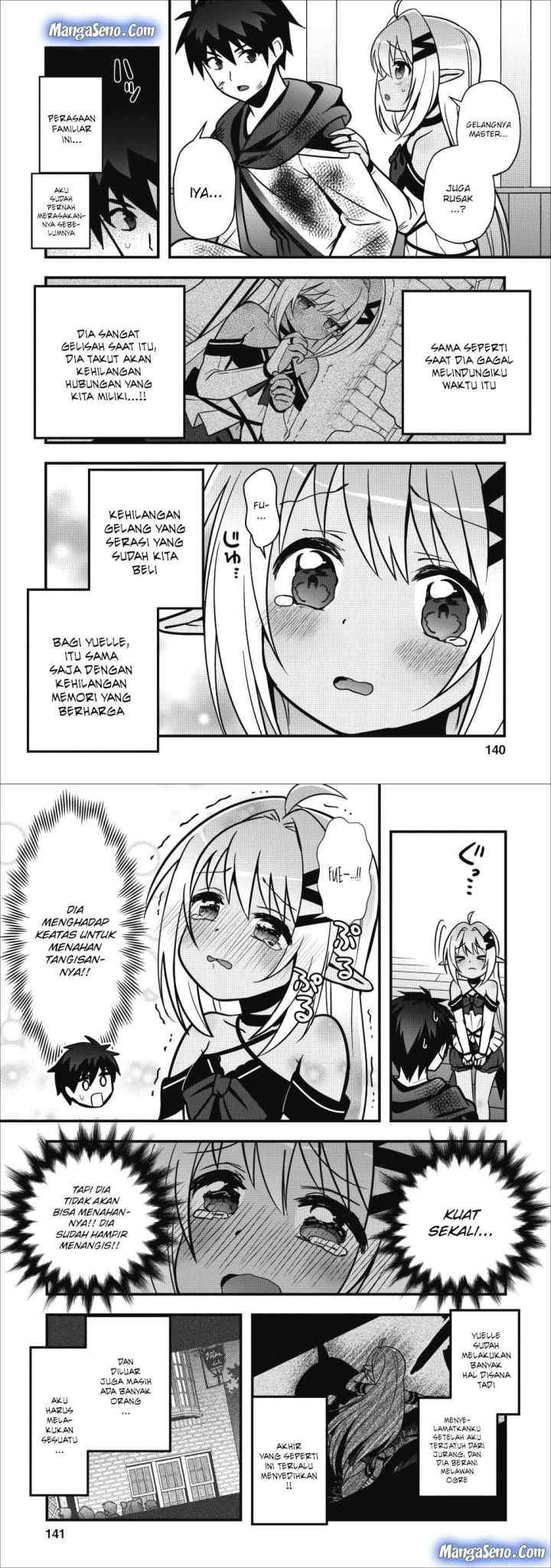 Isekai no Meikyuu Toshi de Chiyu Mahoutsukai Yattemasu chapter 10 halaman 13