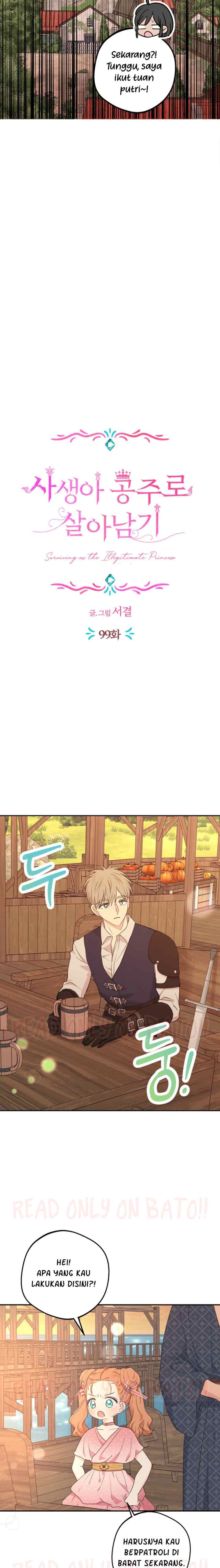 Surviving as an Illegitimate Princess chapter 99 halaman 5