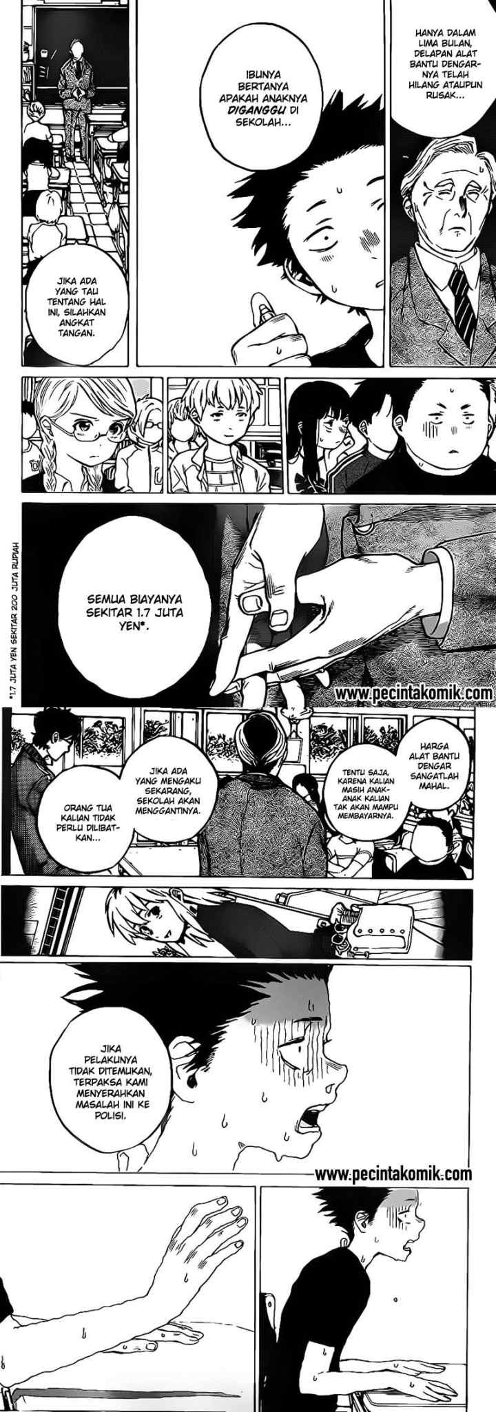 Koe no Katachi chapter 3 halaman 5