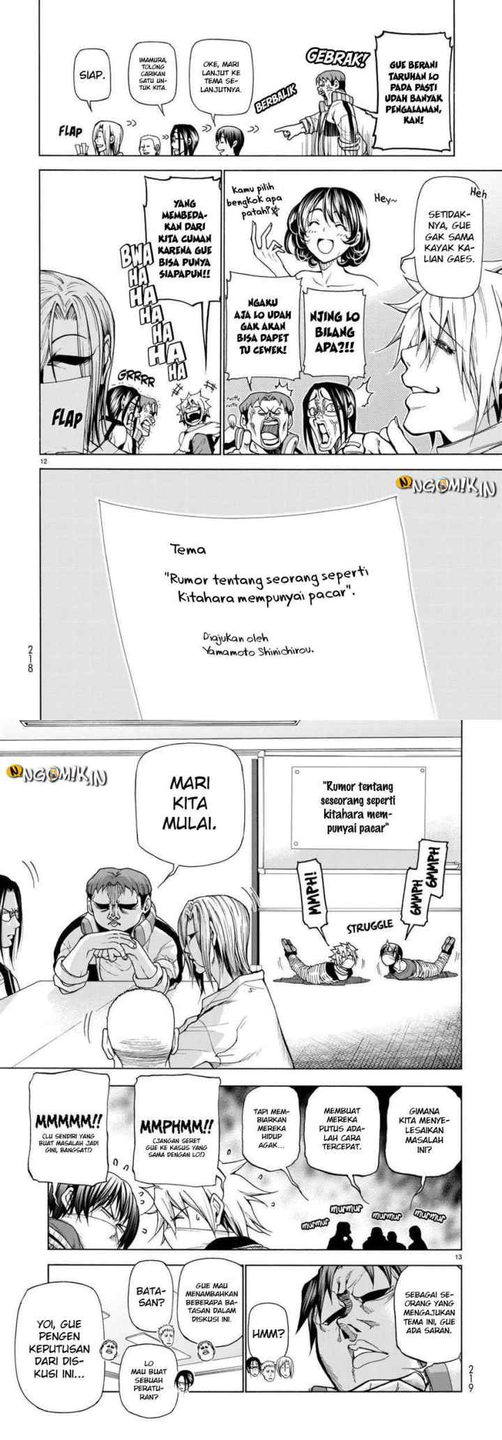 Grand Blue chapter 36.5 halaman 7