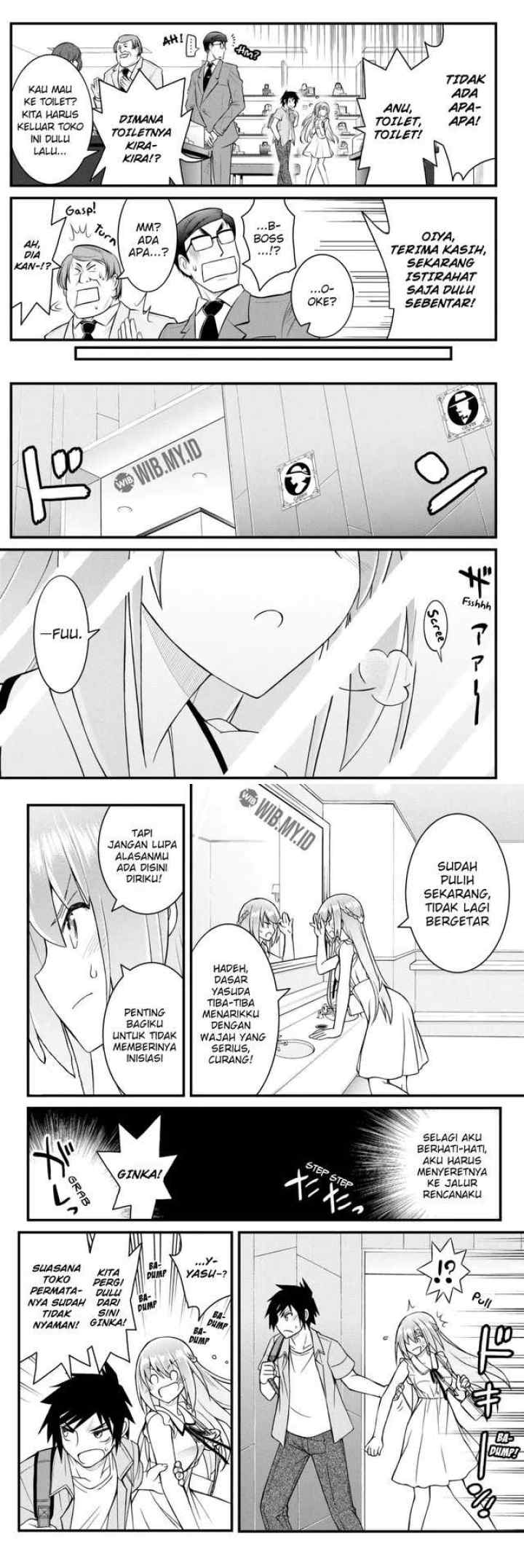 Kin no Kanojo Gin no Kanojo chapter 39 halaman 10