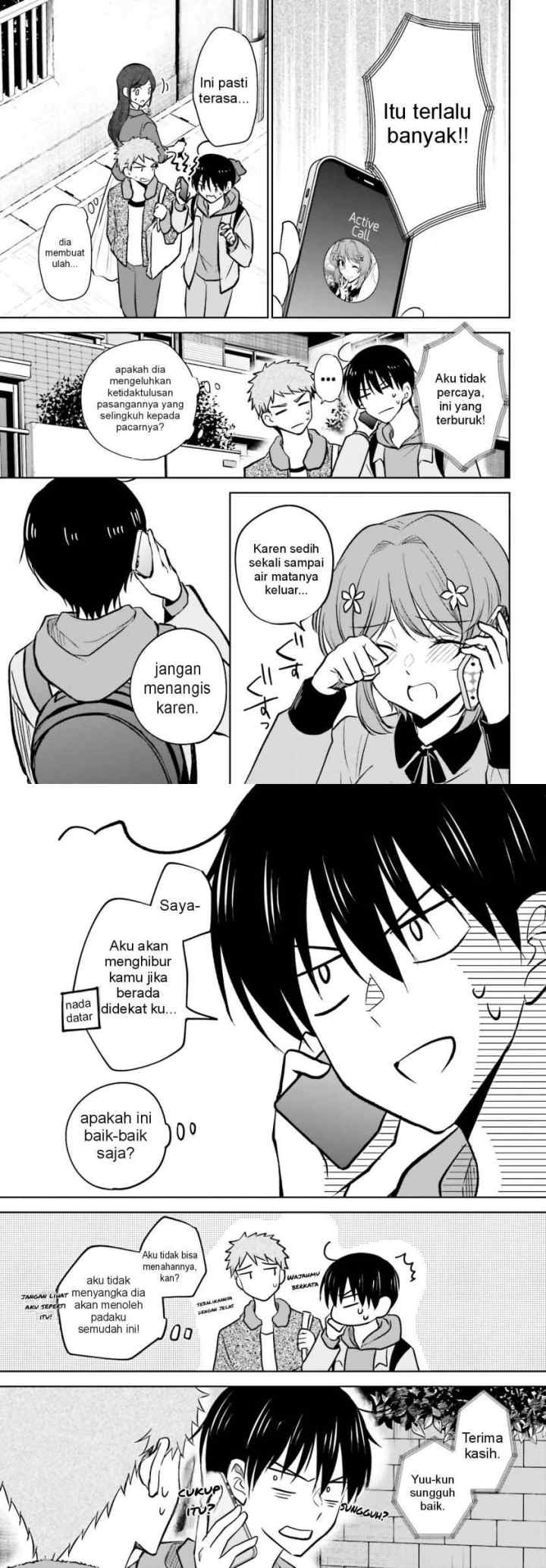 Kanojo ga Senpai ni NTR-reta node, Senpai no Kanojo wo NTR-masu chapter 8 halaman 10